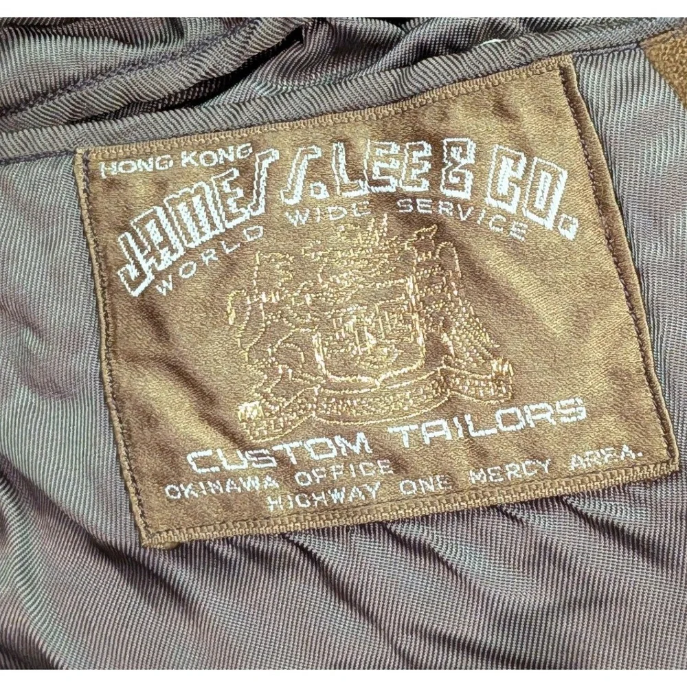 James S Lee & Co Blazer Mens 38 Brown Fair 100% Scottish Cashmere Sport Coat